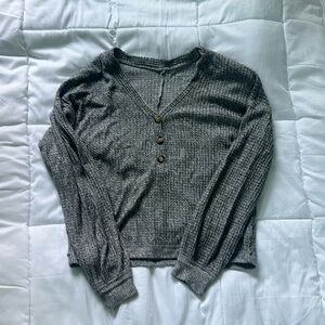 American Eagle grey soft light sweater. Small.